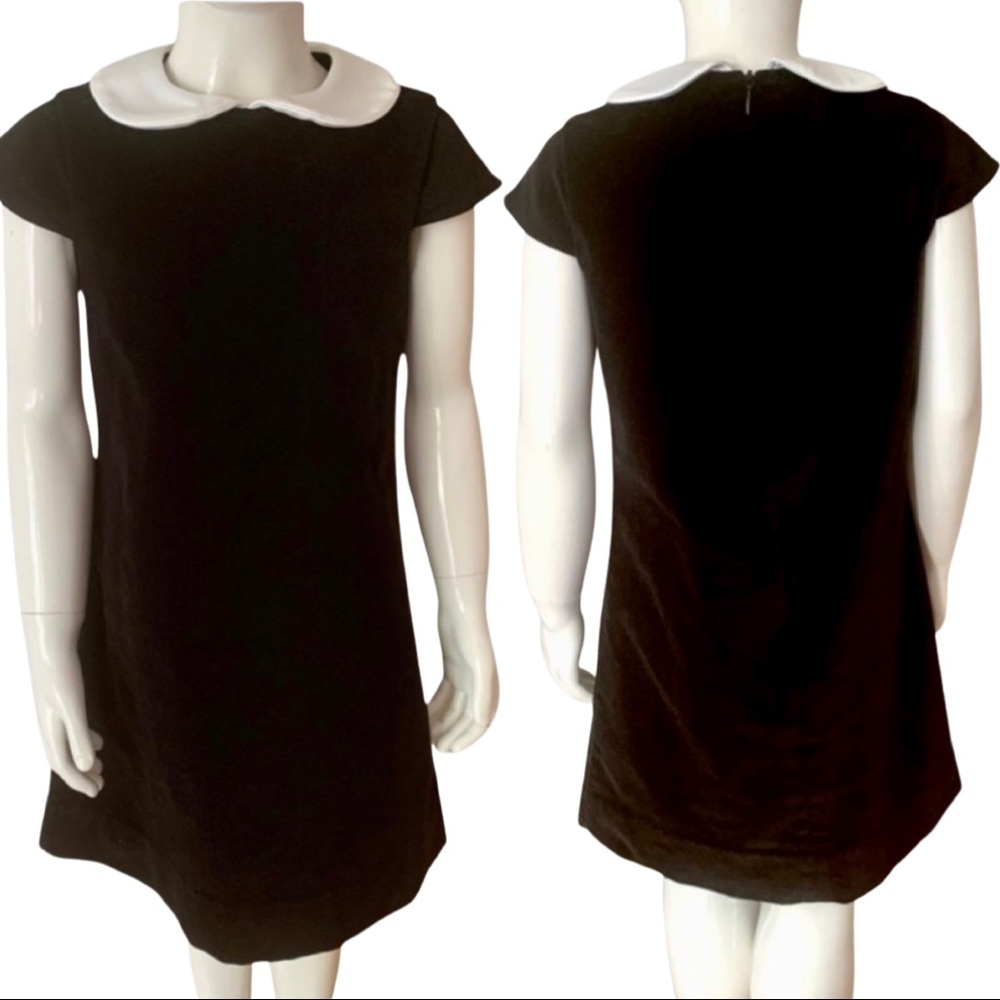 BUSY BEES Black Velvet Shift Dress Special Occasion Holiday Party Classic Size 5 - Picture 12 of 12